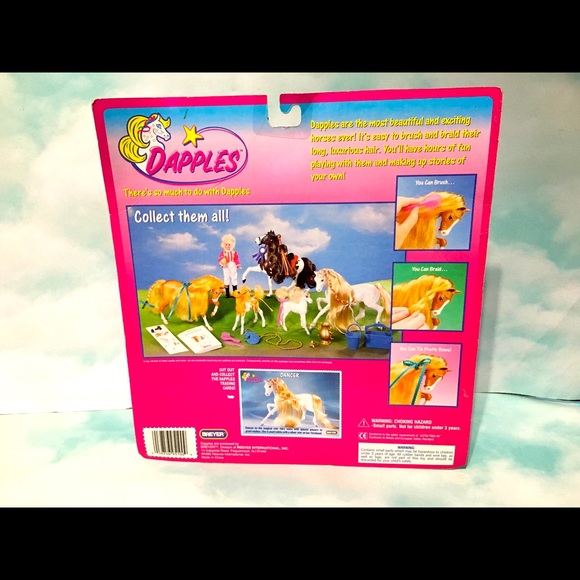 DAPPLES BREYER HORSE 90s Mare Dancer w/Brush & PGK - Picture 6 of 11